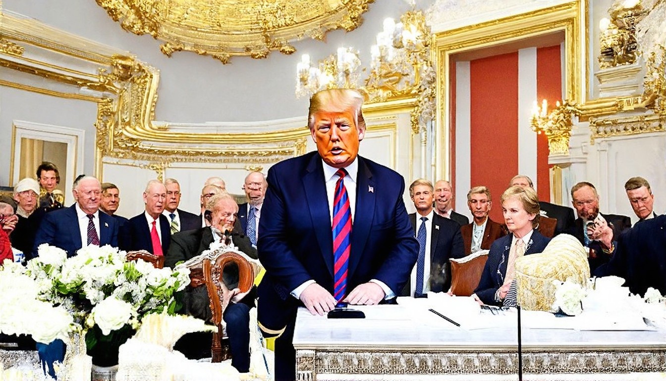 Trump broke into prime time with a speech that broke little news