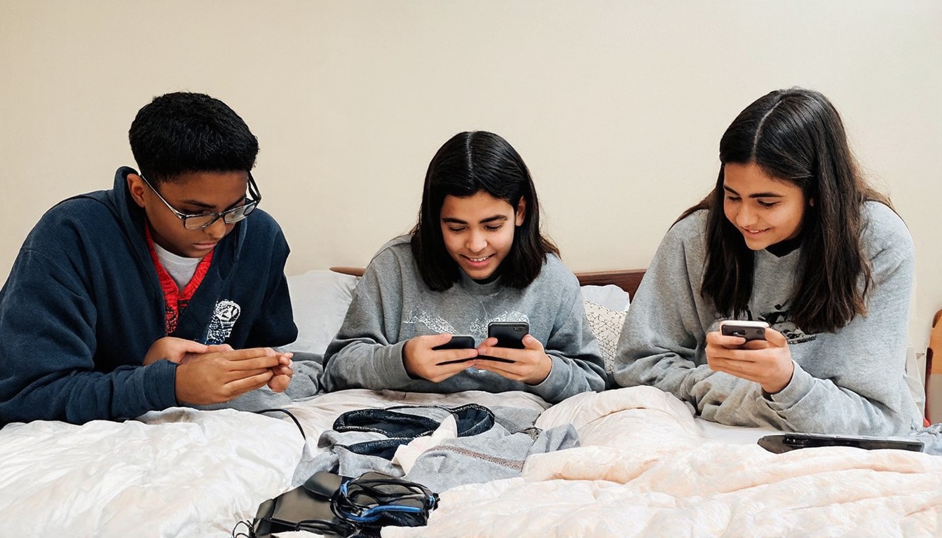 3 teens took part in a weeklong experiment to curb screen time. It worked.