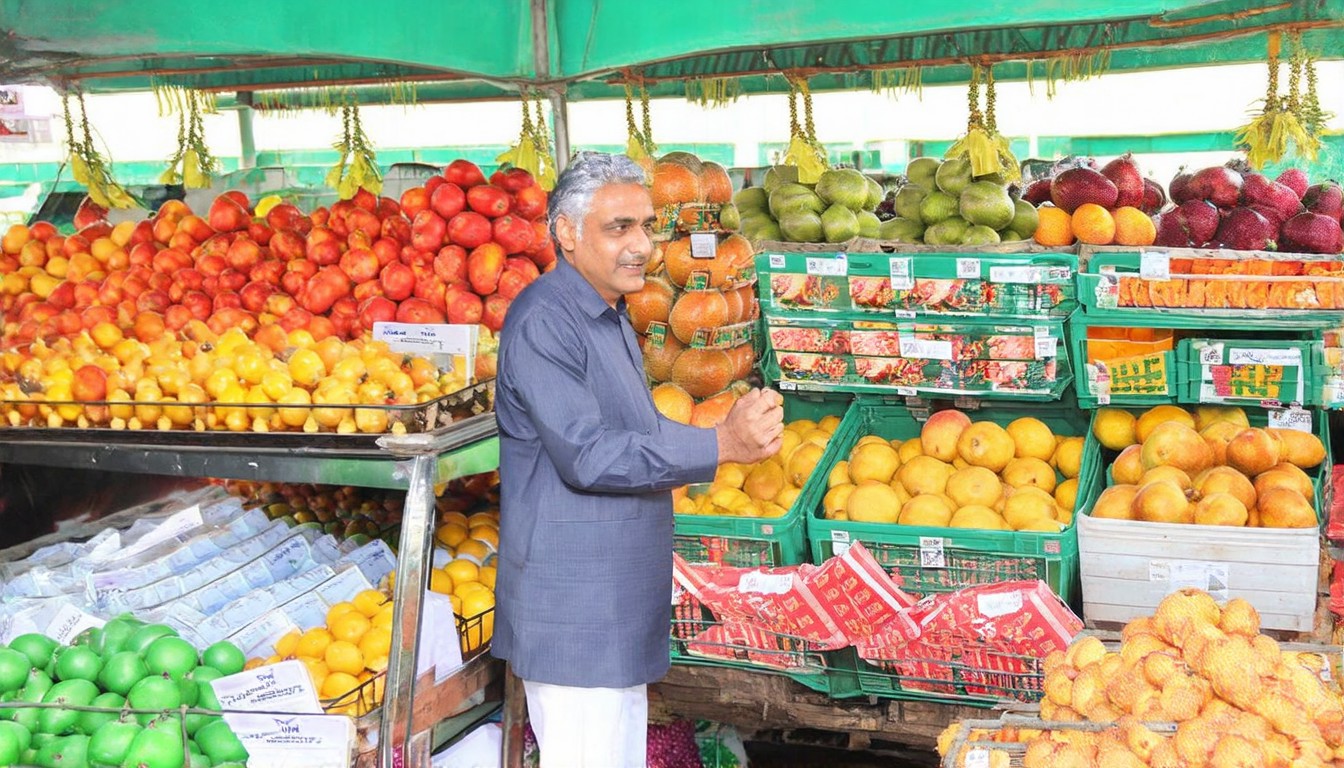 BRS alleges Koheda fruit market land worth Rs 3,000 crore under threat
