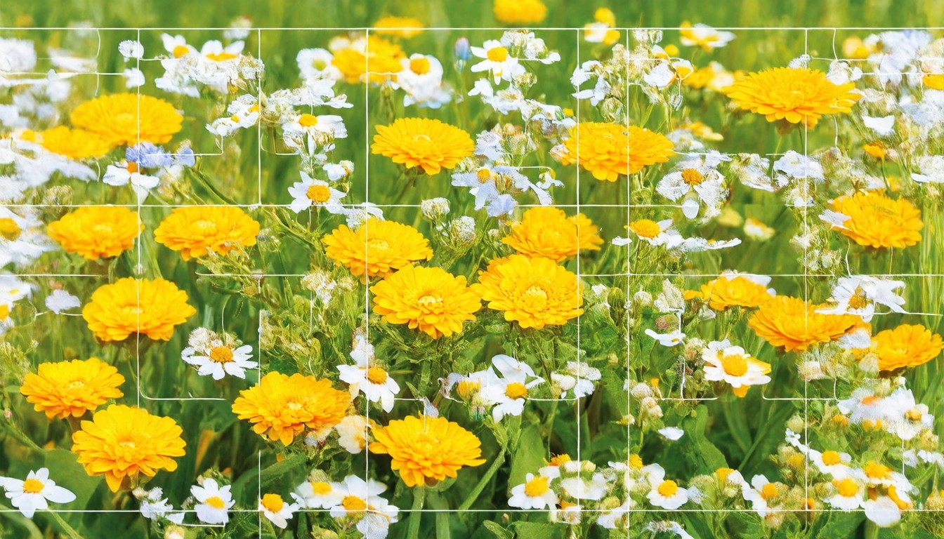 Word flower puzzle no. 2