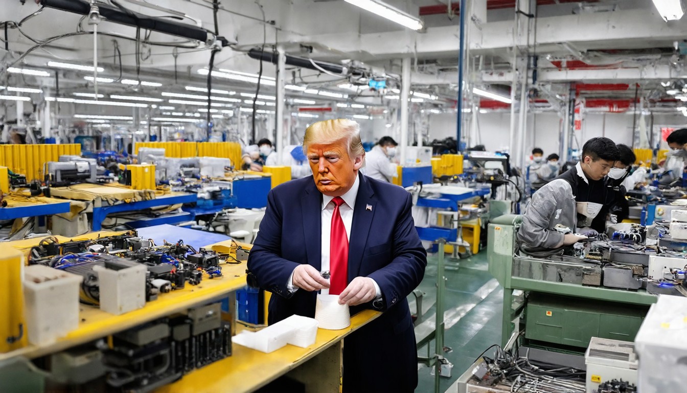 How one factory in China learned to live with Trump, tariffs and turmoil
