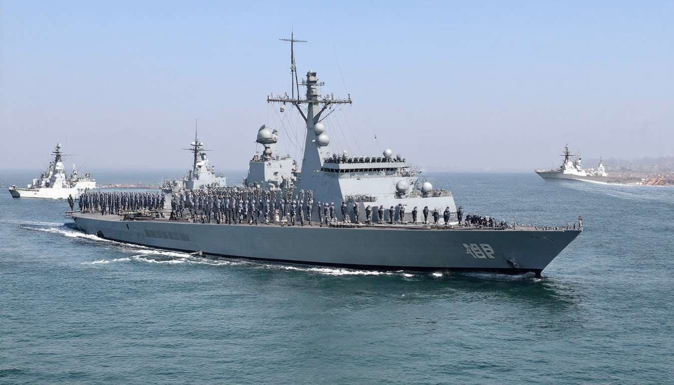 BRP Miguel Malvar joins joint drills in first-ever mission in India