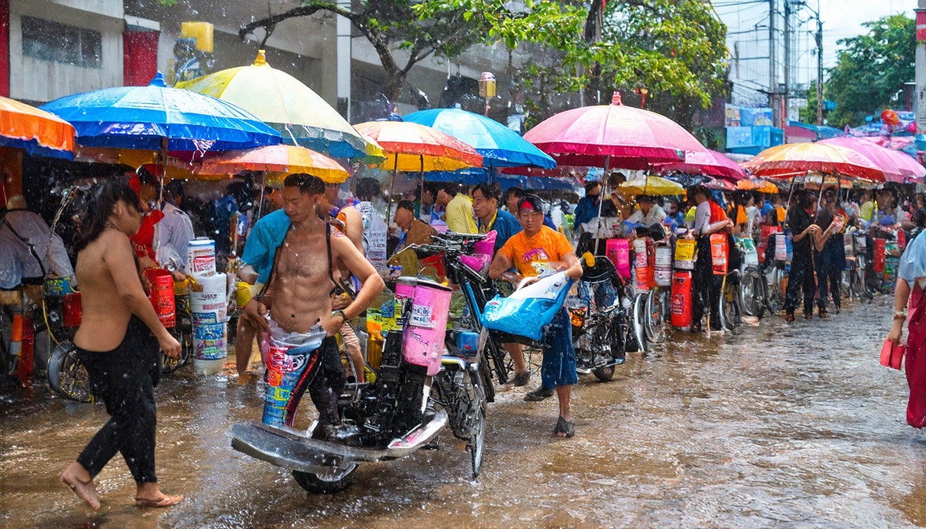 Expensive fuel and war fears hit Thai confidence for Songkran trips