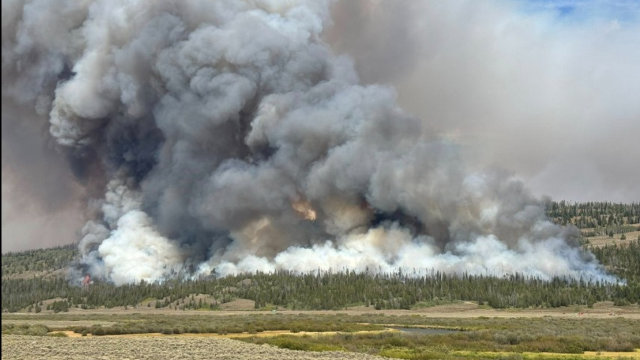 Sandhurst Fire Near Salt Lake City Grows to 30 Acres