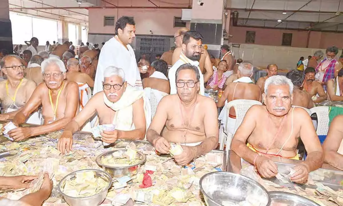 Durga Temple Hundi Collections Exceed ₹3.25 Cr in Vijayawada