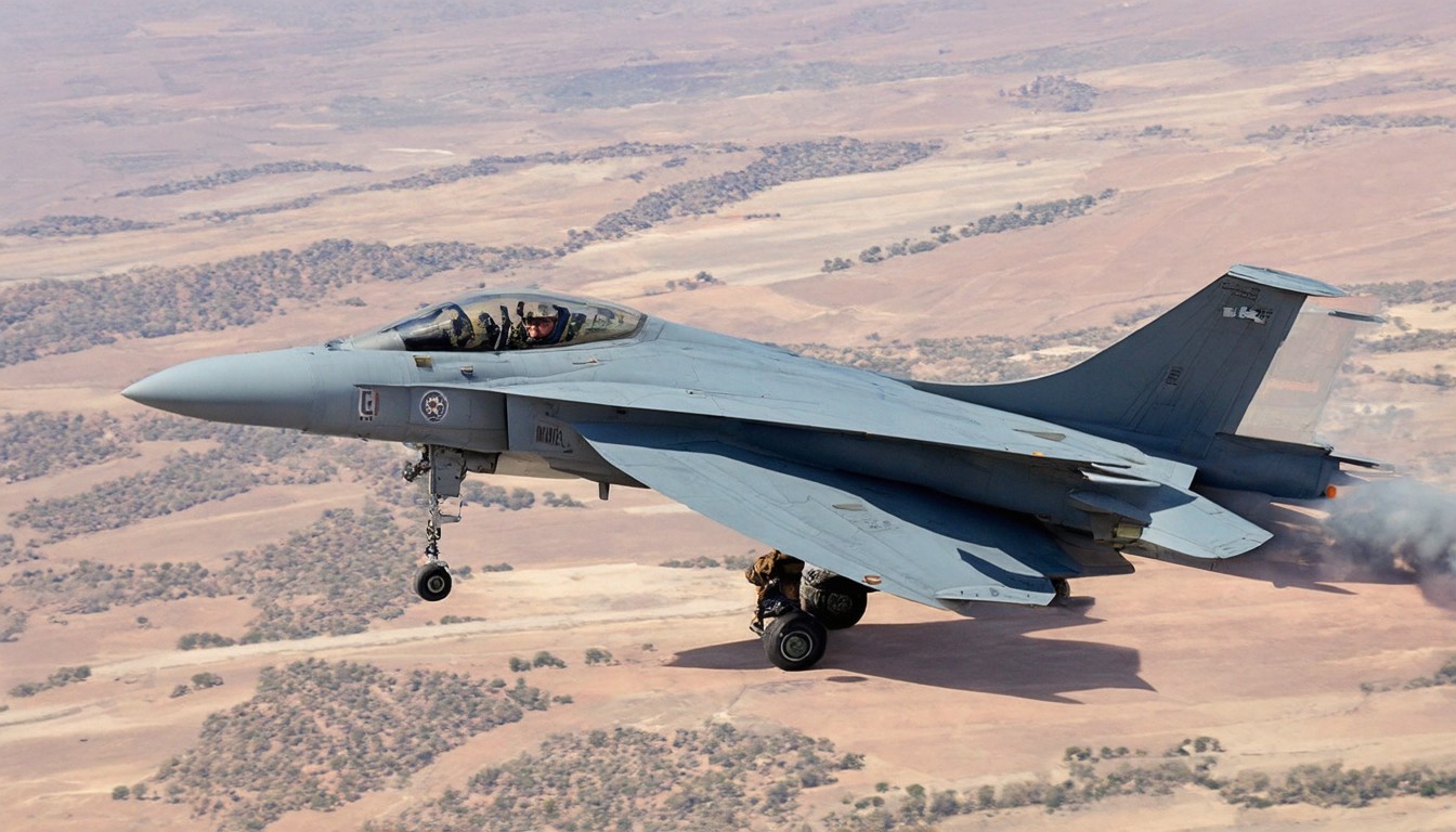 US airman rescued after his fighter jet was shot down in Iran