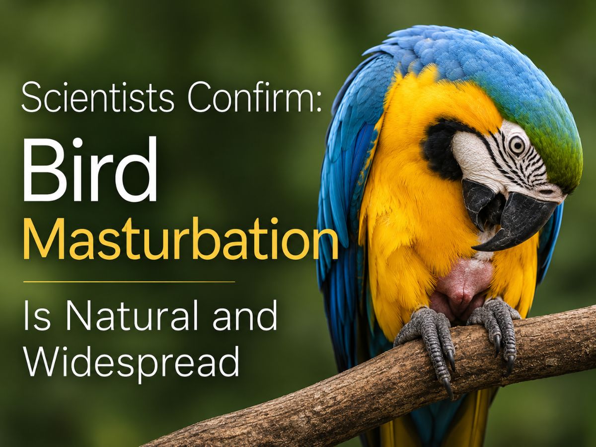 Scientists Confirm Widespread Natural Self-Stimulation in Birds