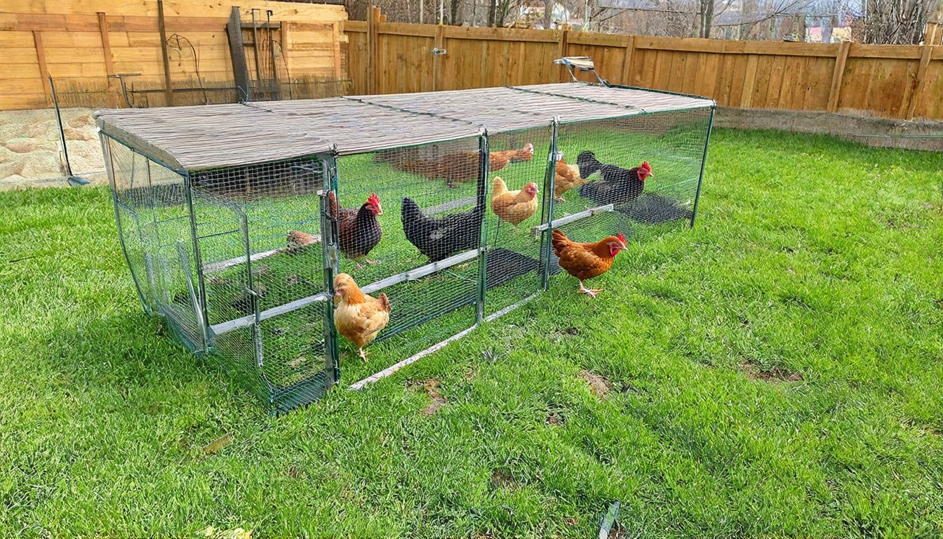 How to Build a DIY Chicken Run for a Backyard Flock