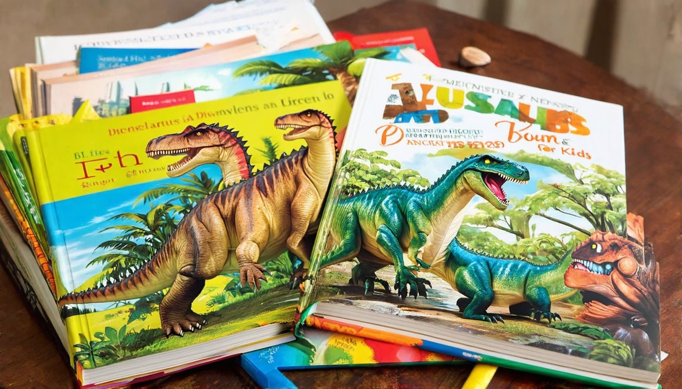 Dinosaur Books for Kids, recommended by Daniel and Caleb