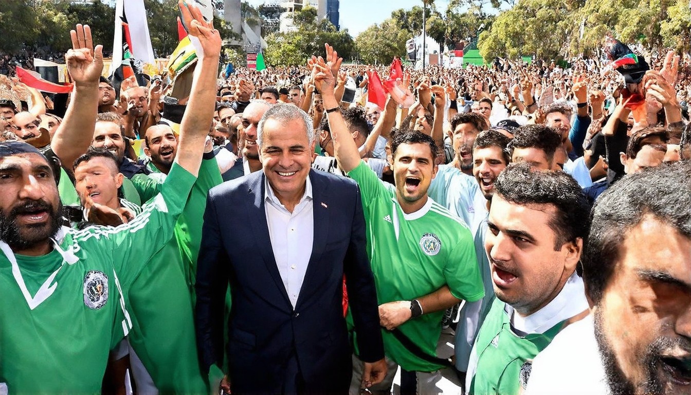Iraqis give rousing welcome to coach behind historic World Cup return