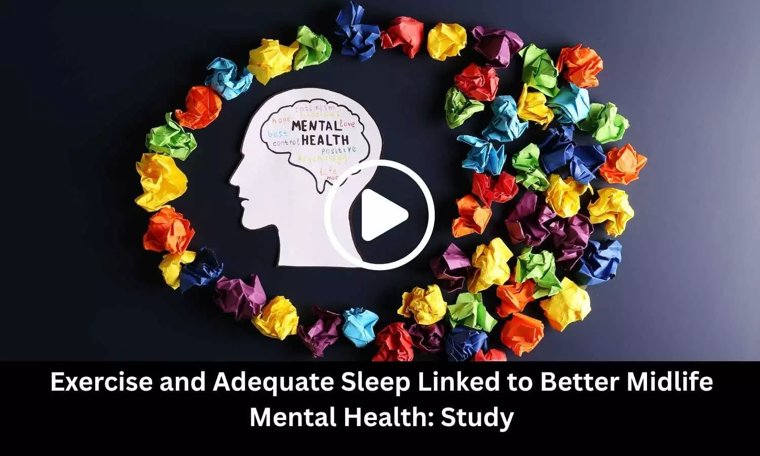 Exercise, Sleep Boost Midlife Mental Health: Study