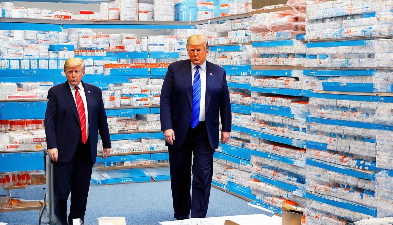 Trump unveils up to 100% tariffs on patented drugs