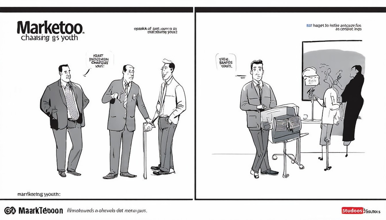 Marketoonist on brands chasing youth