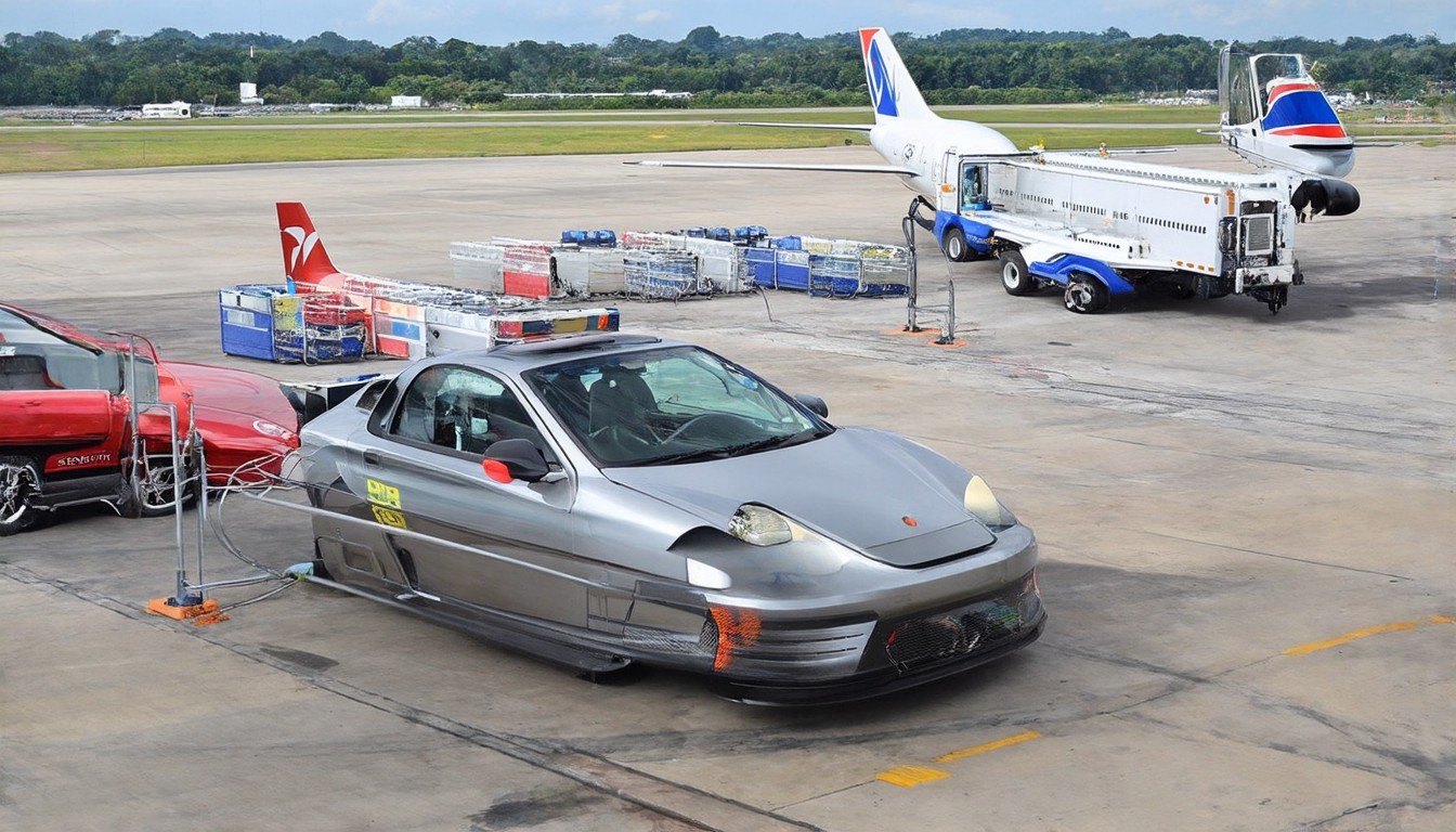 Newly upgraded Kelantan airport turns into illegal racing spot