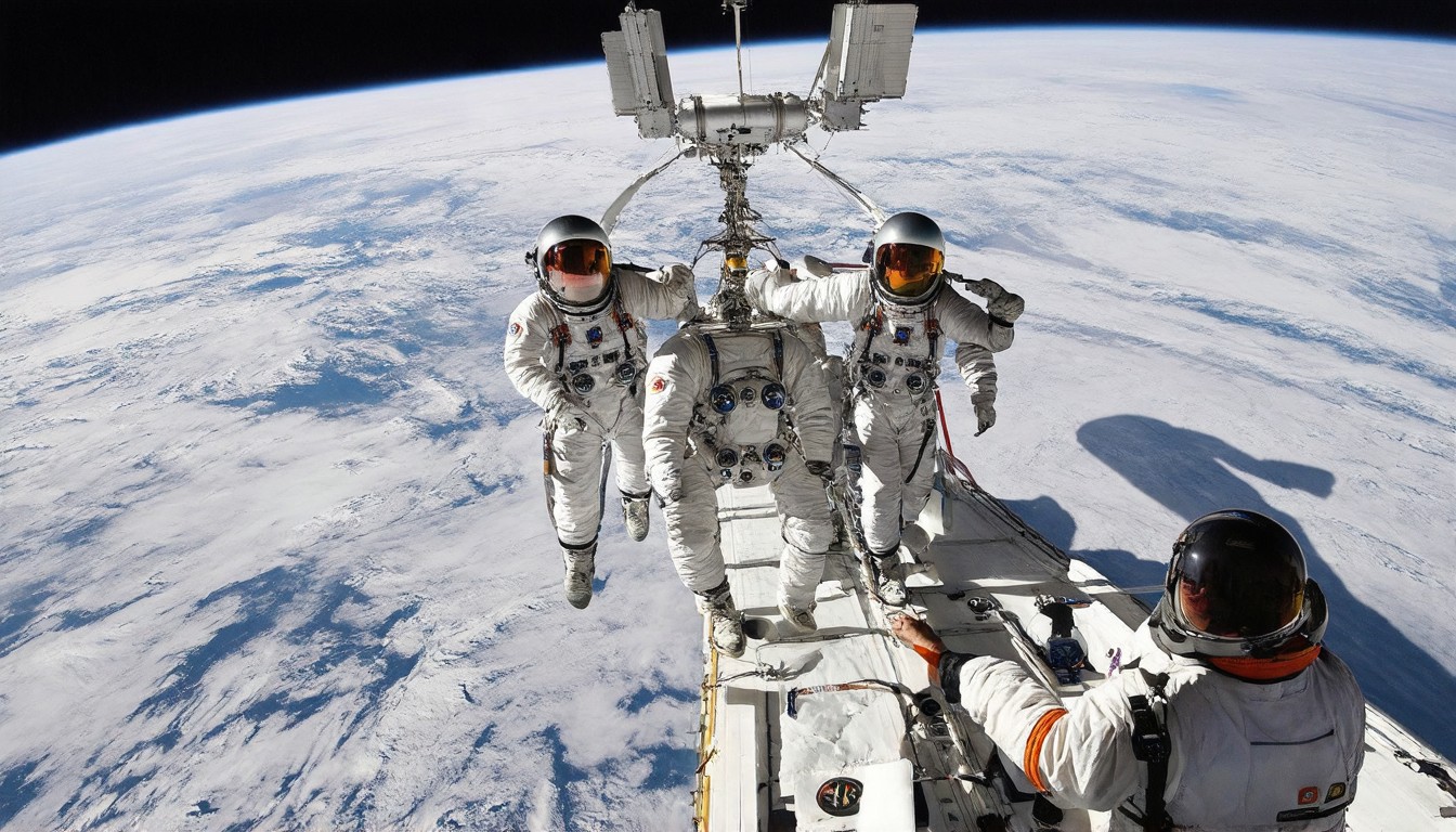 Moment Artemis II sets record for distance humans have travelled from Earth