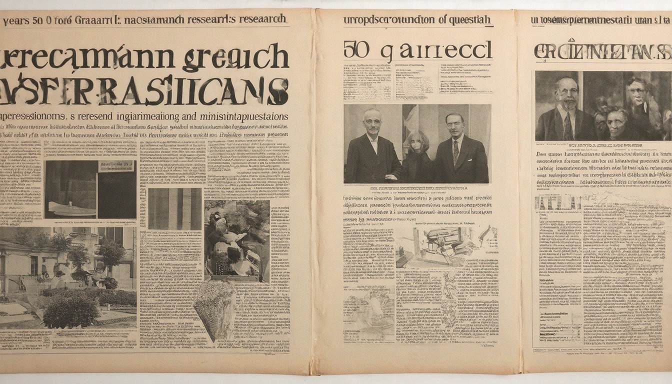 50 years of Graßmann research: results, unresolved questions and misinterpretations
