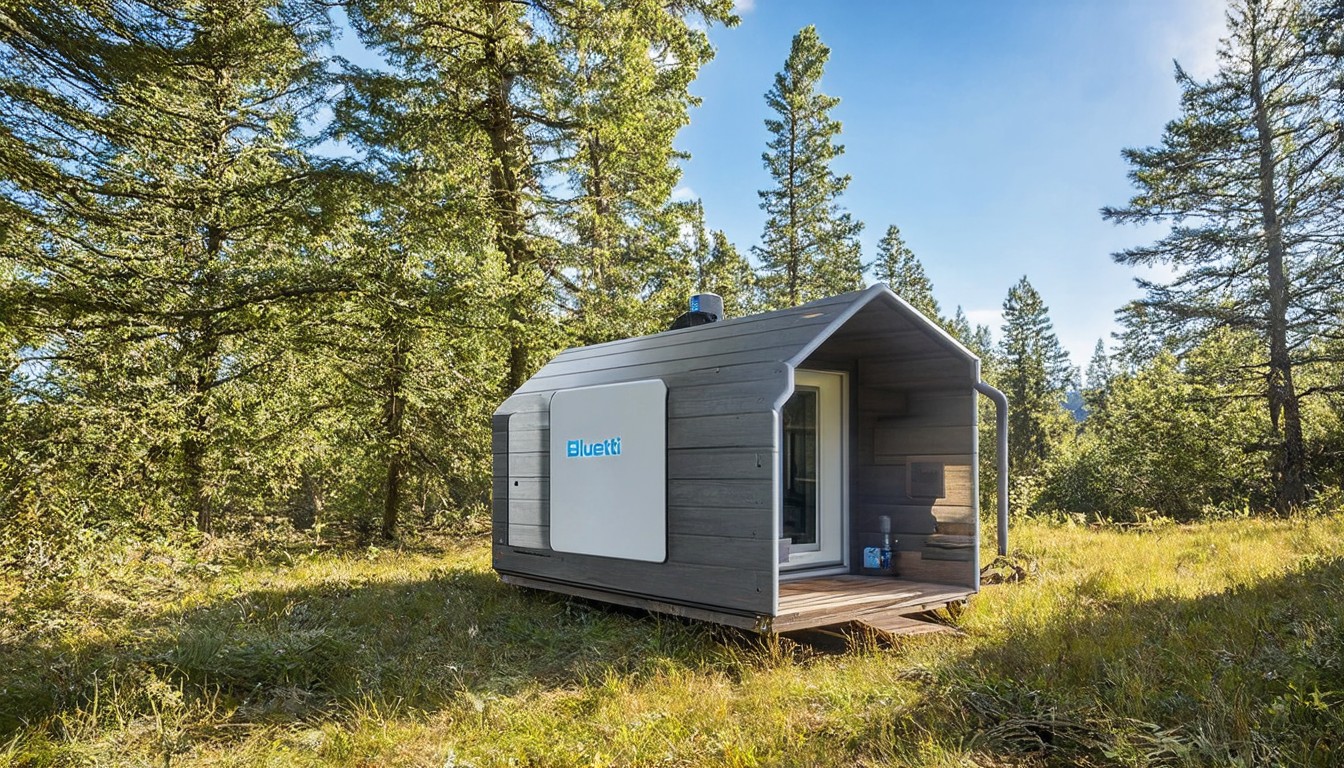 I used a single power station to keep my off-grid cabin running - how it all worked out