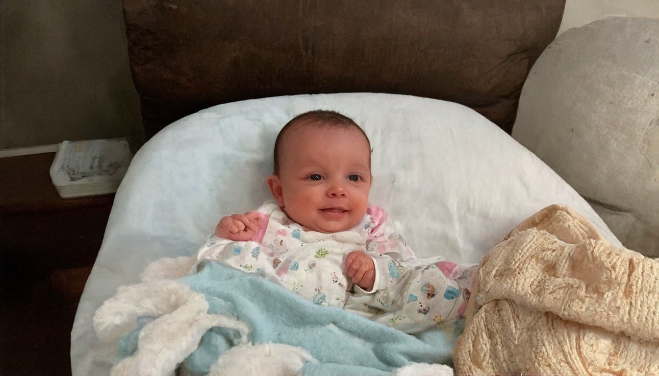 My husband died 10 years ago. I just gave birth to our daughter at 49.