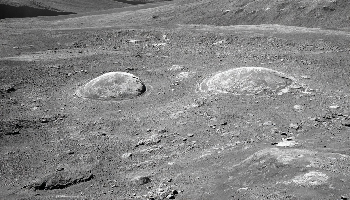 Emotional crew names Moon crater after commander's late wife