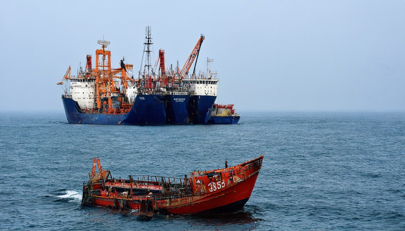 China’s deep-water fishing fleet is the world’s most rapacious
