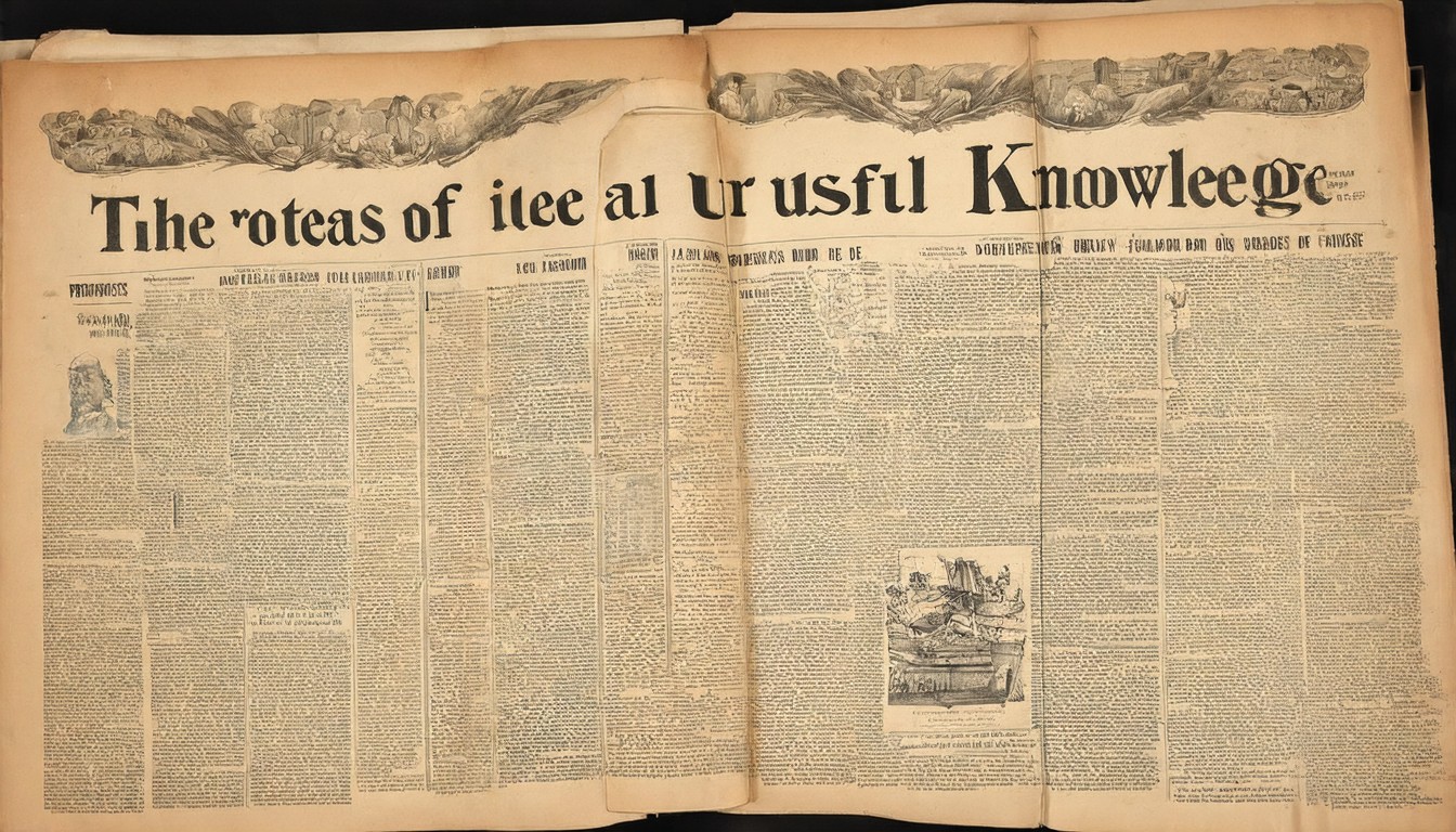 The protean idea of useful knowledge, or the rise of the capitalist orders of knowledge