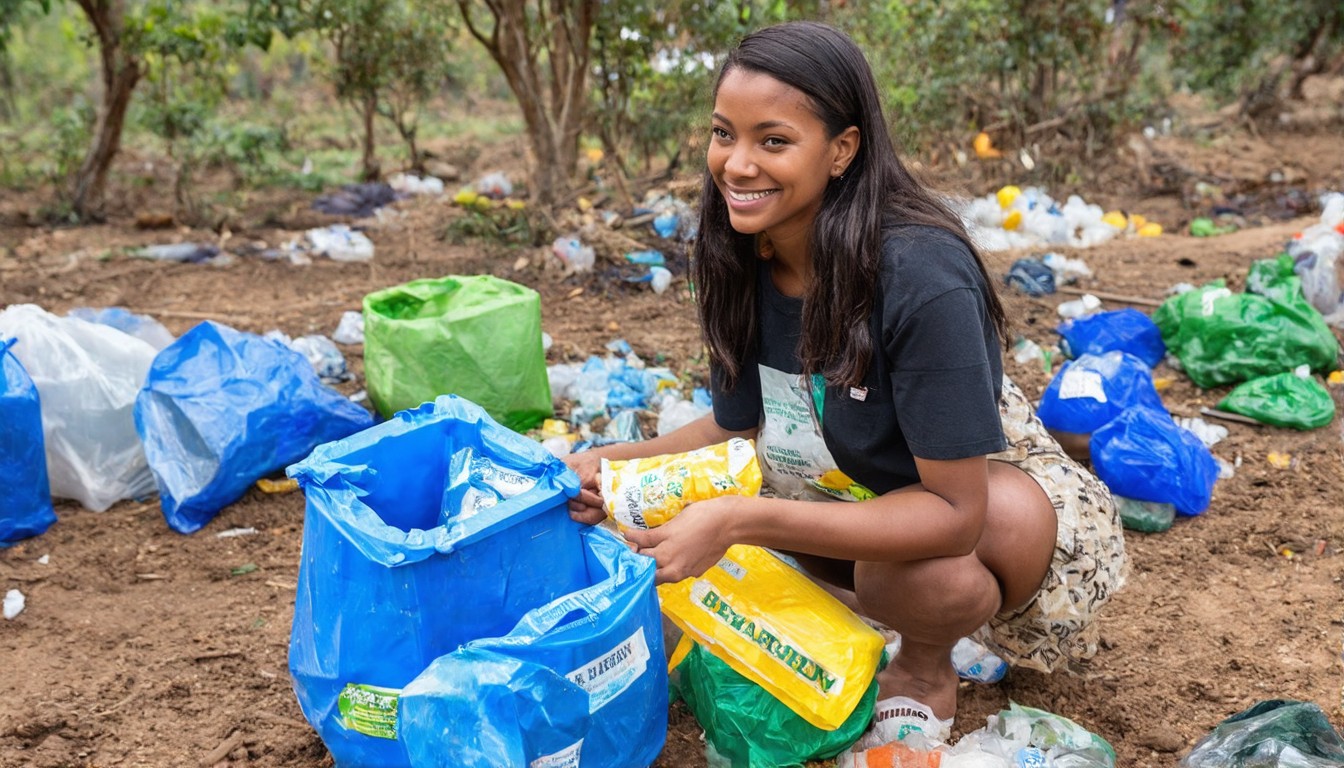 Giving plastic a second life