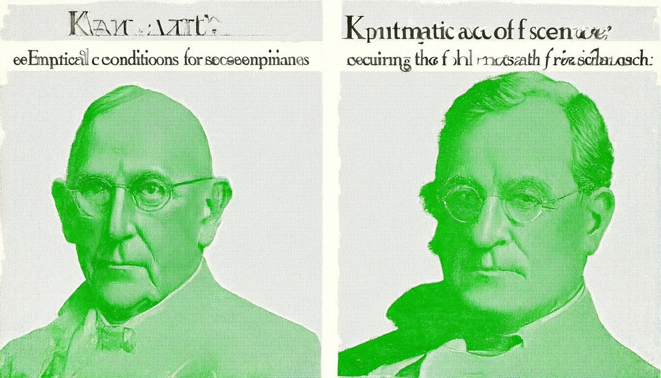 Kant's pragmatic account of science: empirical conditions for securing the path of research