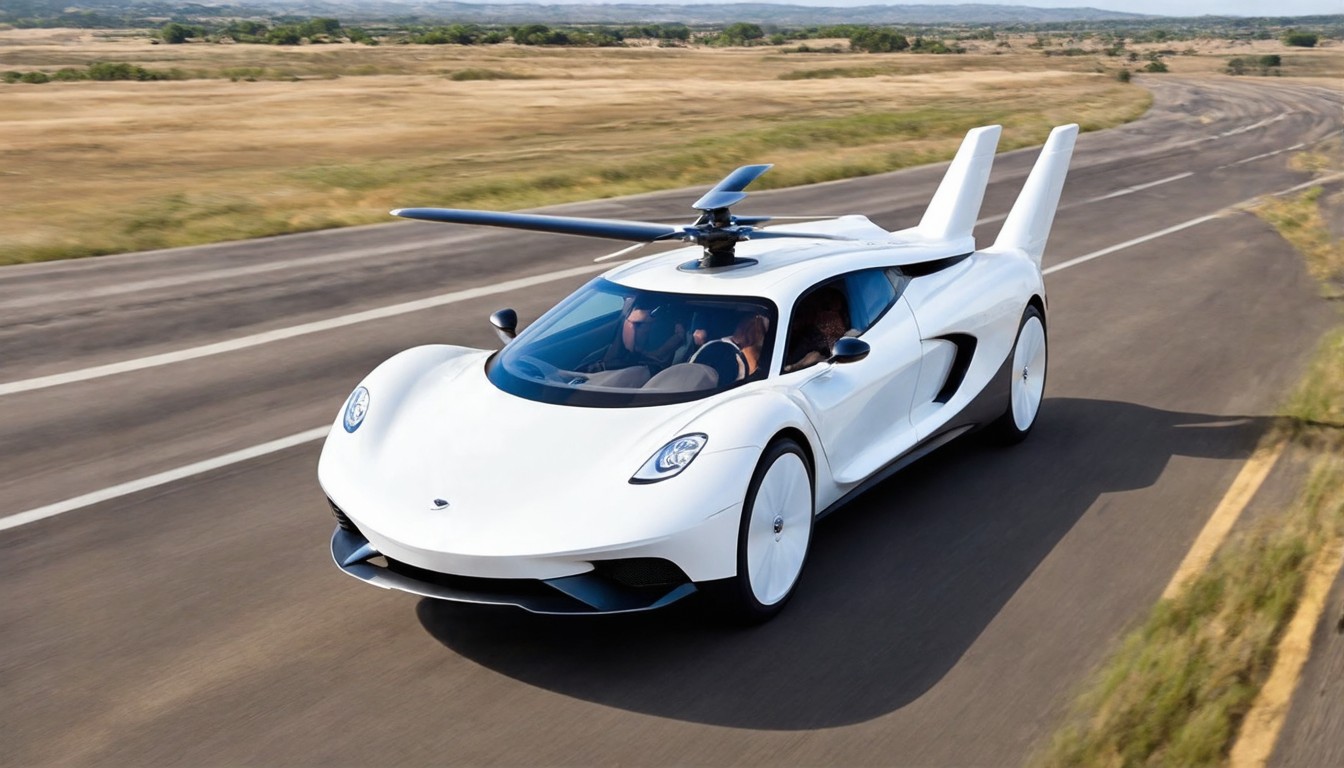 Company tries to make flying car of the future