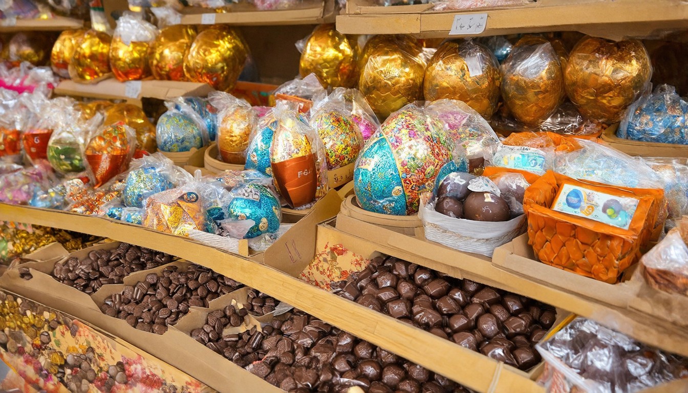 For Easter-egg makers, it is chocolate tomorrow