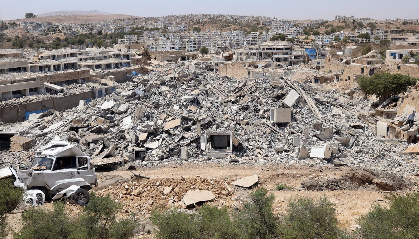 Israel destroys southern Lebanon towns, hits ‘safe’ areas around Beirut