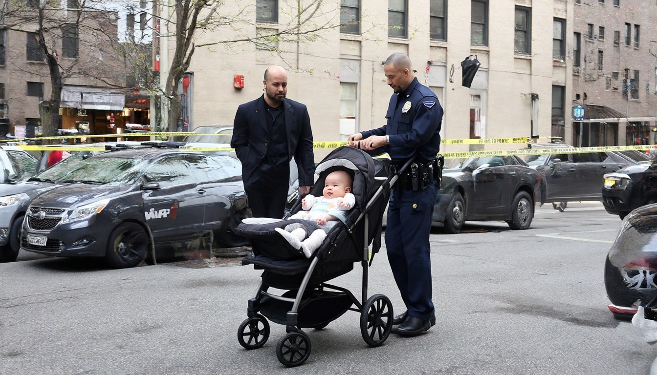 Man charged over fatal shooting of baby in pram in New York