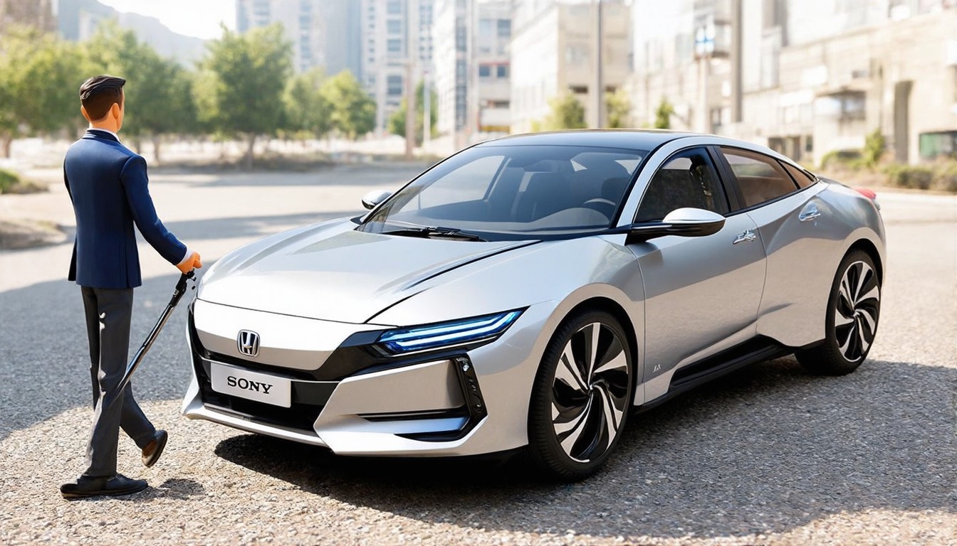 Go for a walk, man: Sony's drive to create a car parked by partner Honda
