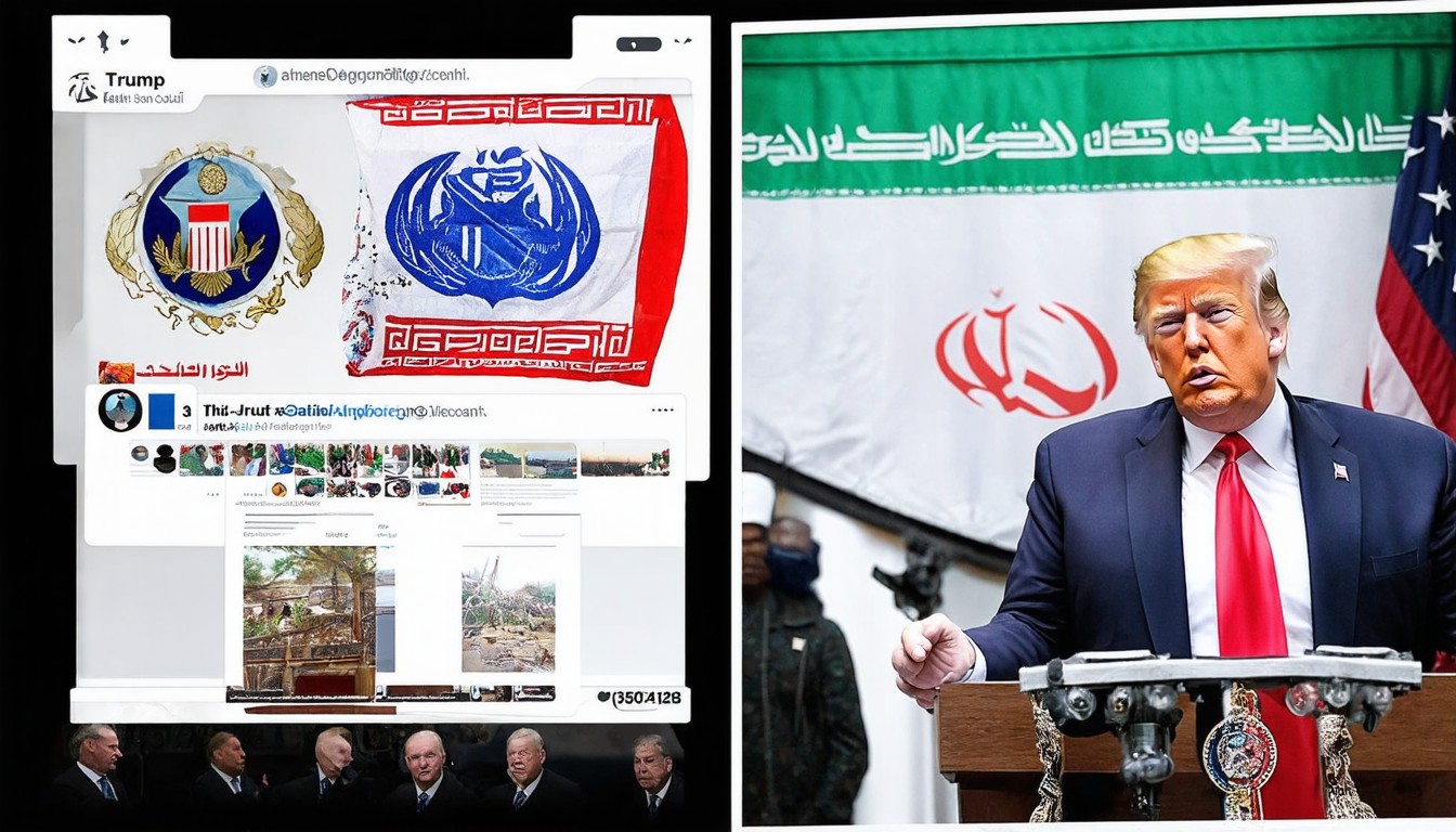 Trump unleashes curse-filled social media rant at Iran after U.S. rescues colonel