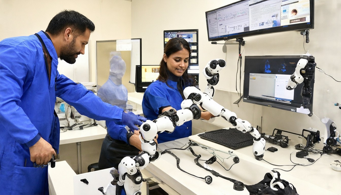 Researchers unveil user-friendly robotic arm in Mexico
