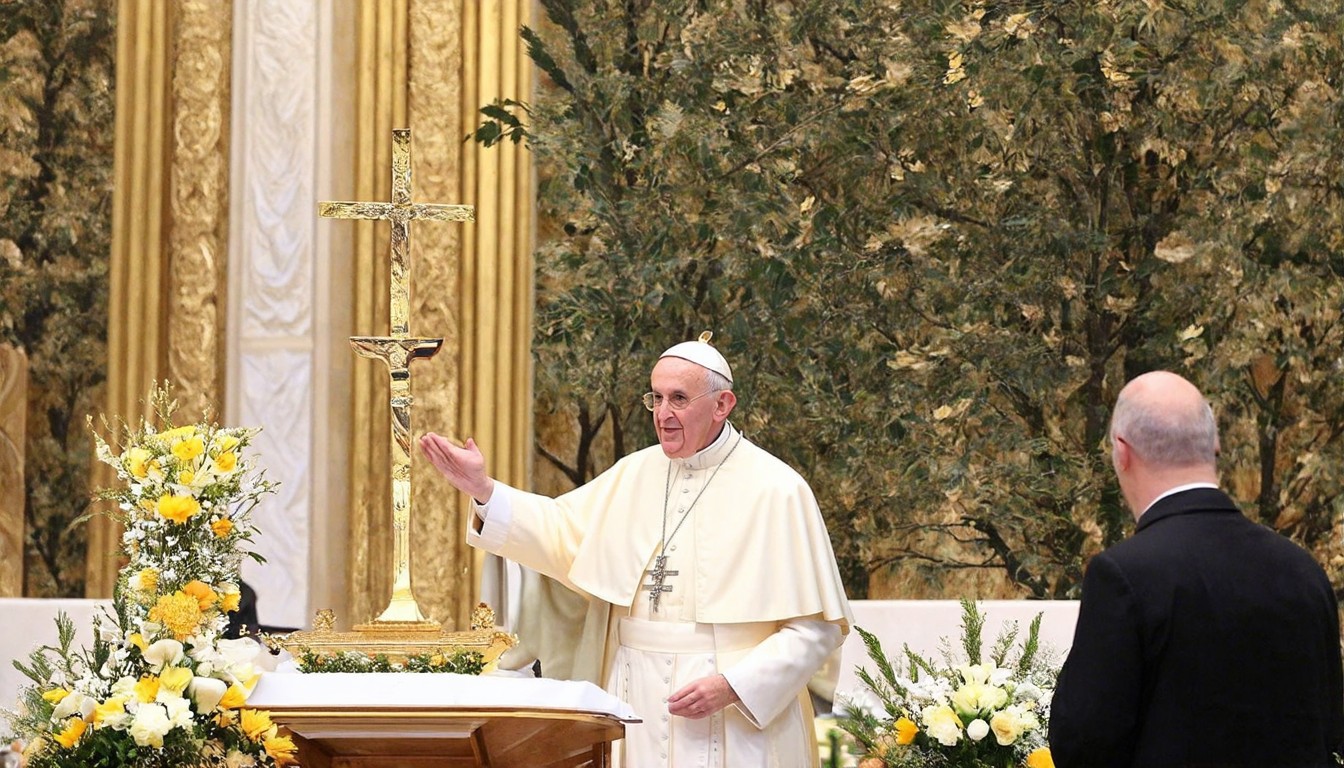 Pope Leo calls for peace in the Middle East at first Easter Sunday mass as pontiff