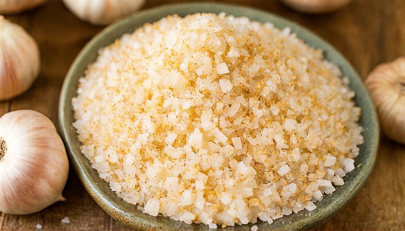 Garlic Salt Recipe: Easy Roasted Garlic Salt at Home