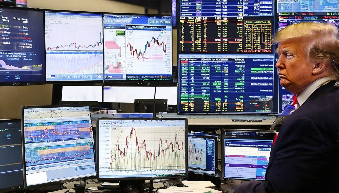 Volume in stock and oil futures surged minutes before Trump's market-turning post