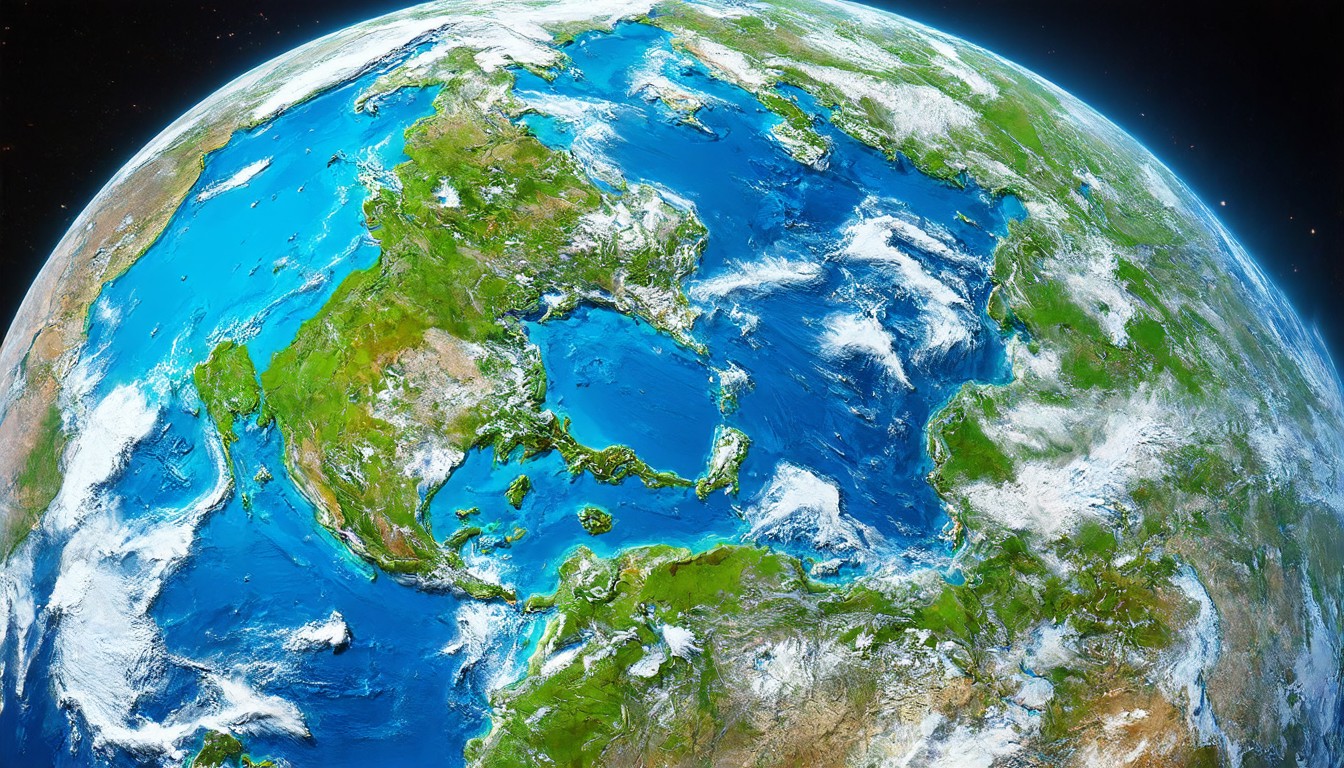 A world-shifting moment (literally)