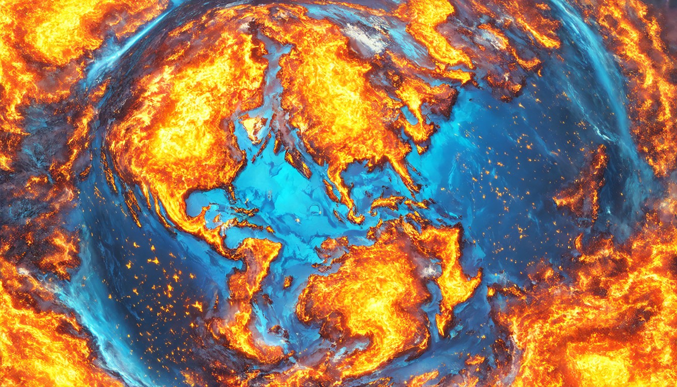 Earth, air, fire, water: the growing links between climate change and geophysical hazards