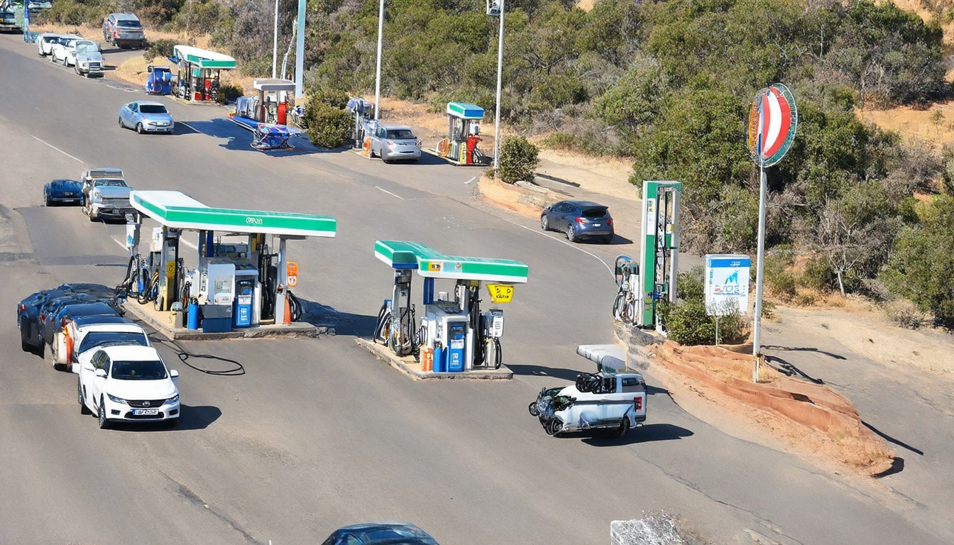 Stick to Easter travel, Australians told, though hundreds of petrol stations dry