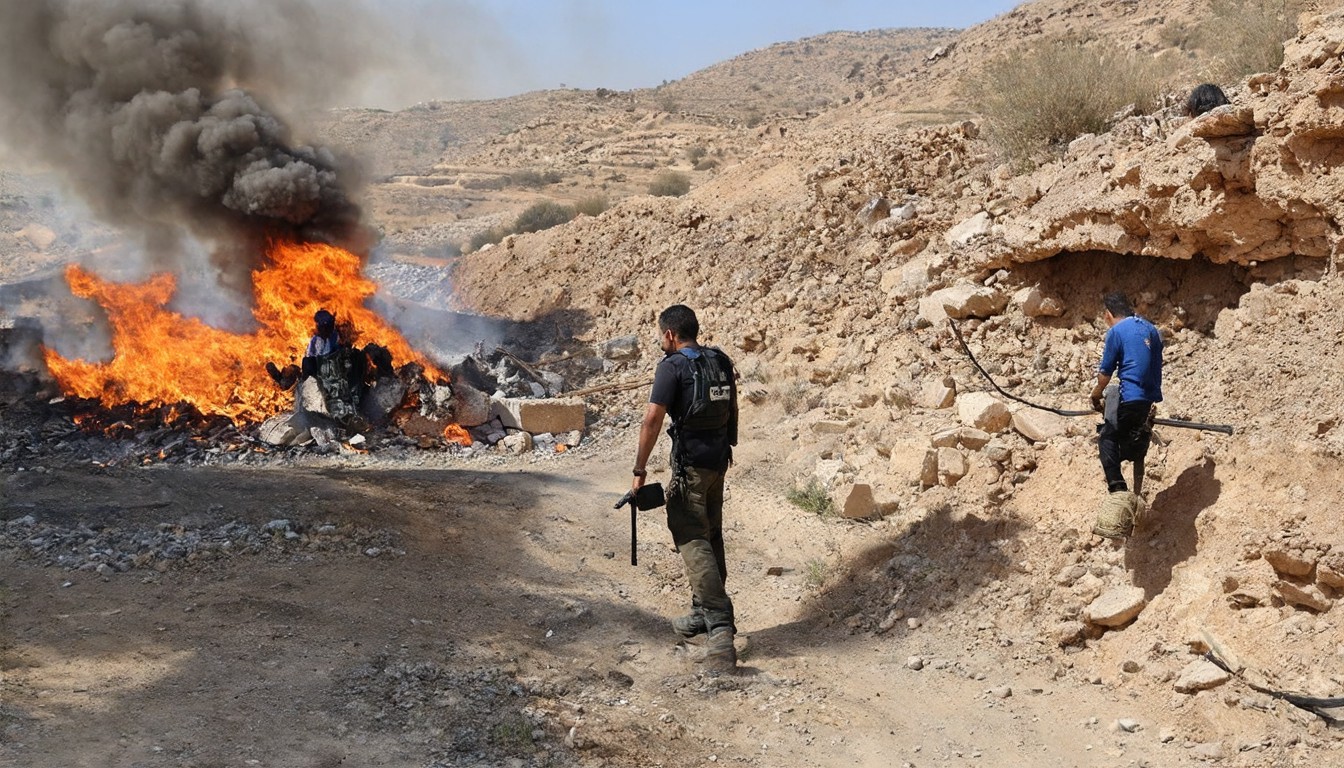 The Fire in the West Bank Is Burning Hotter, Out of Sight