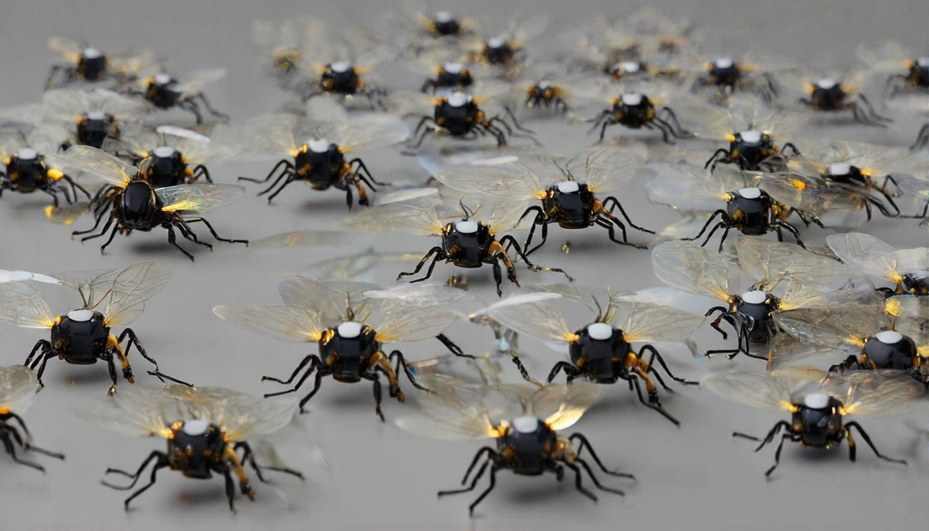 Tiny “talking” robots form shape-shifting swarms that heal themselves