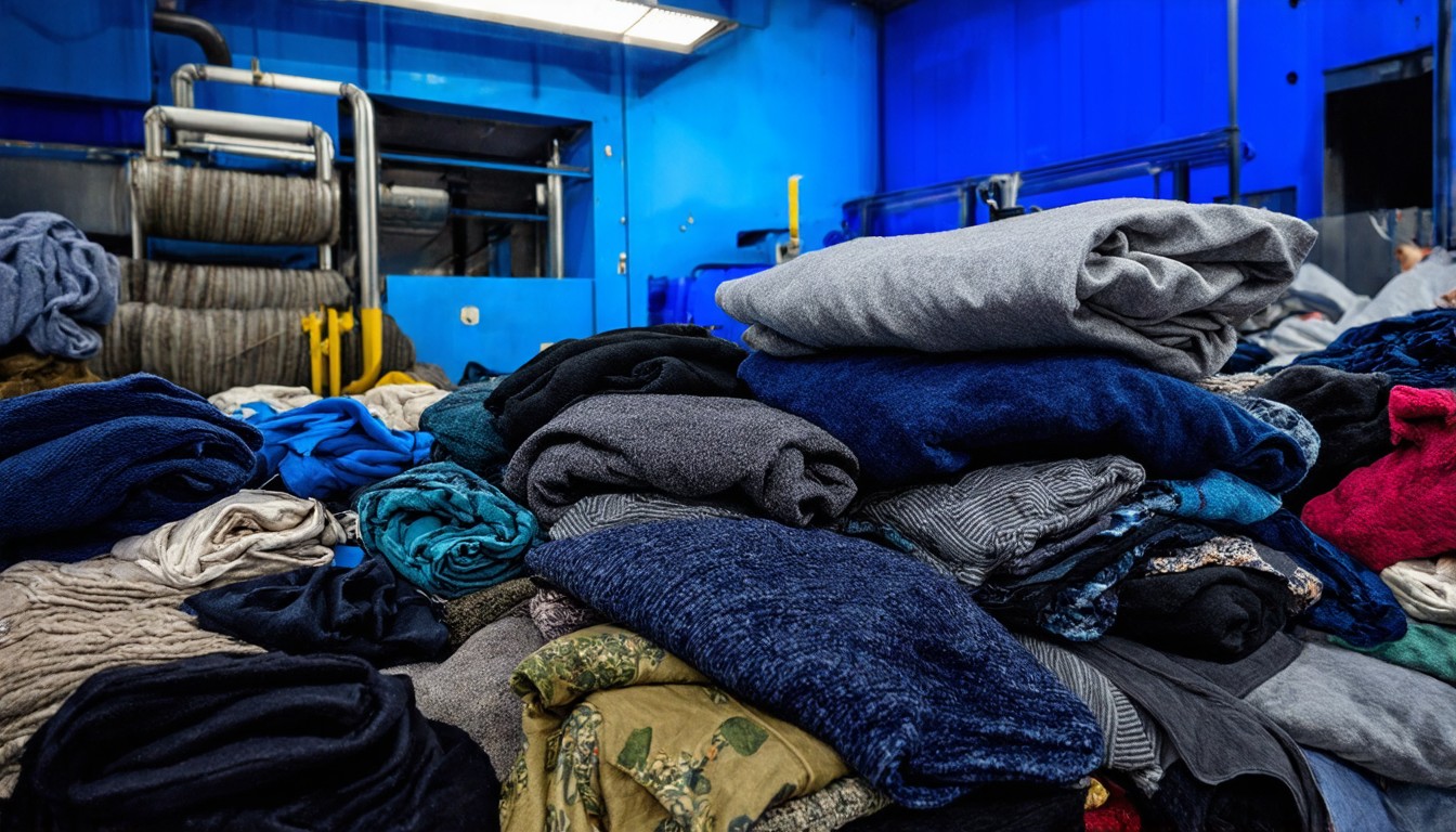 AI machine sorts clothes faster than humans to boost textile recycling in China