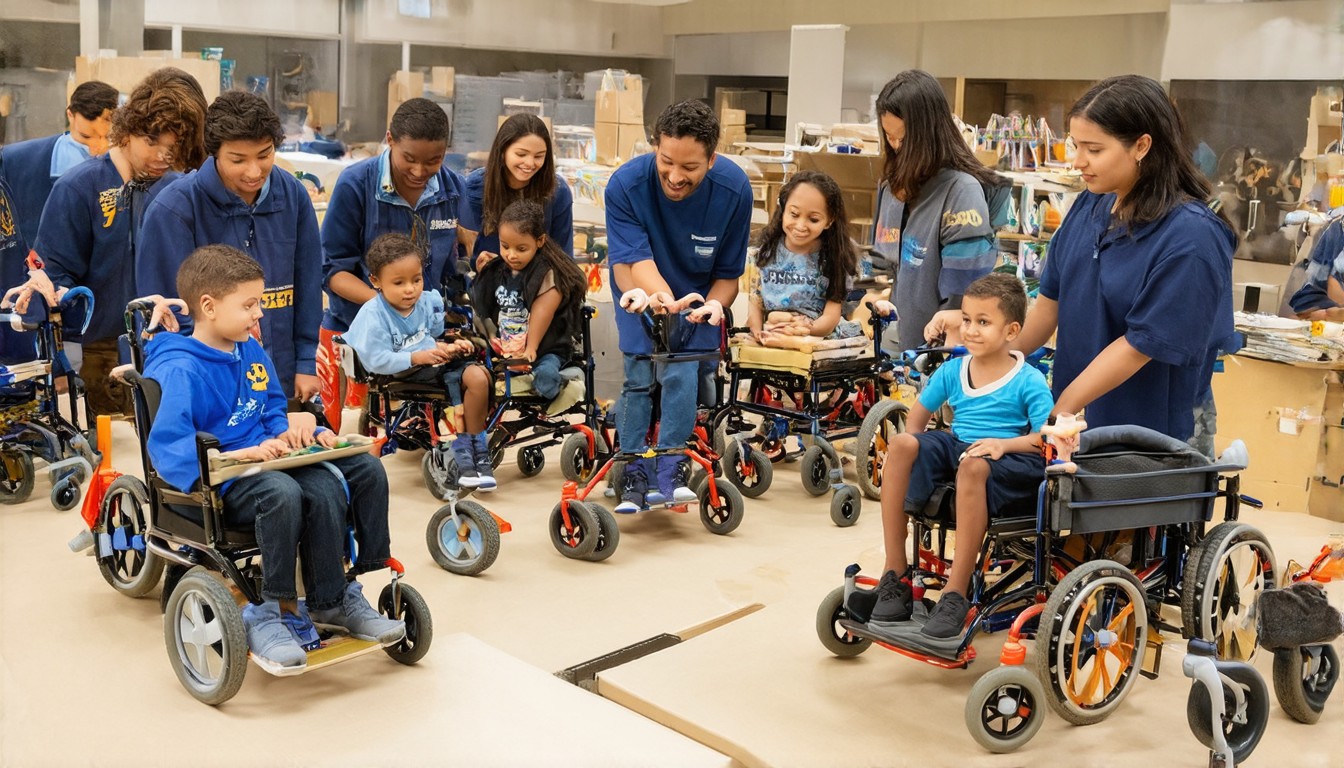 Building mobility trainers for toddlers