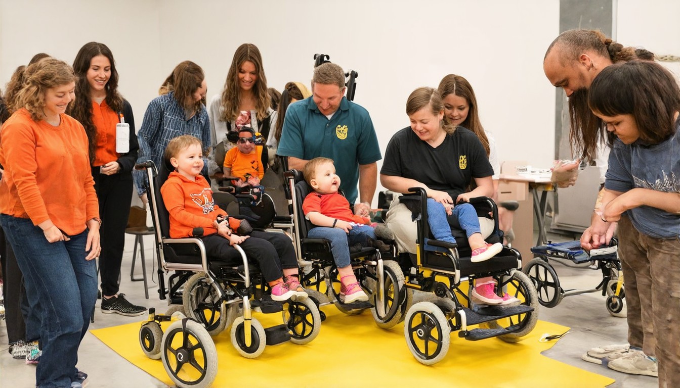 Building mobility trainers for toddlers