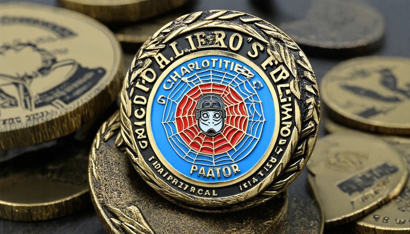 Border Patrol Agents Sold Challenge Coins With ‘Charlotte’s Web’ Characters in Riot Gear