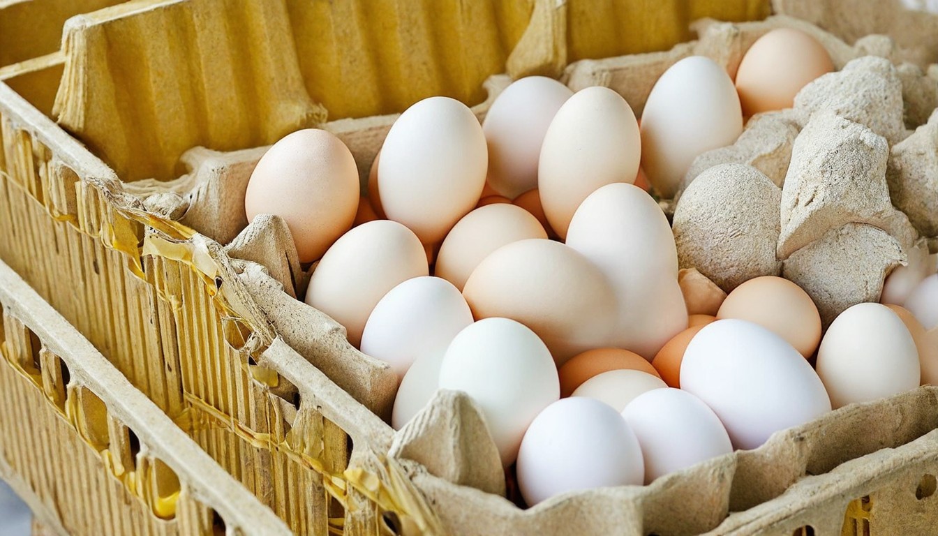 Food bank receives egg donation as industry is scrambled by costs, markets