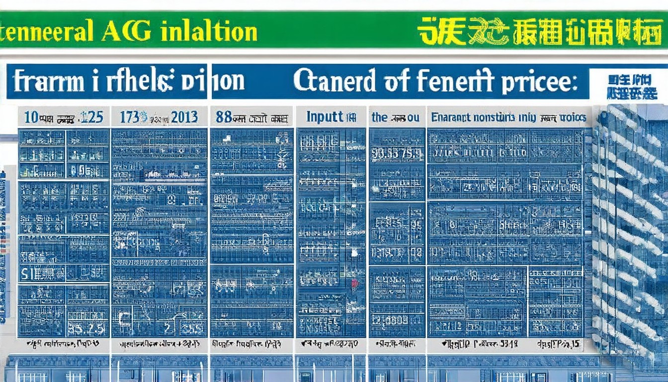 Trends in General Inflation and Farm Input Prices