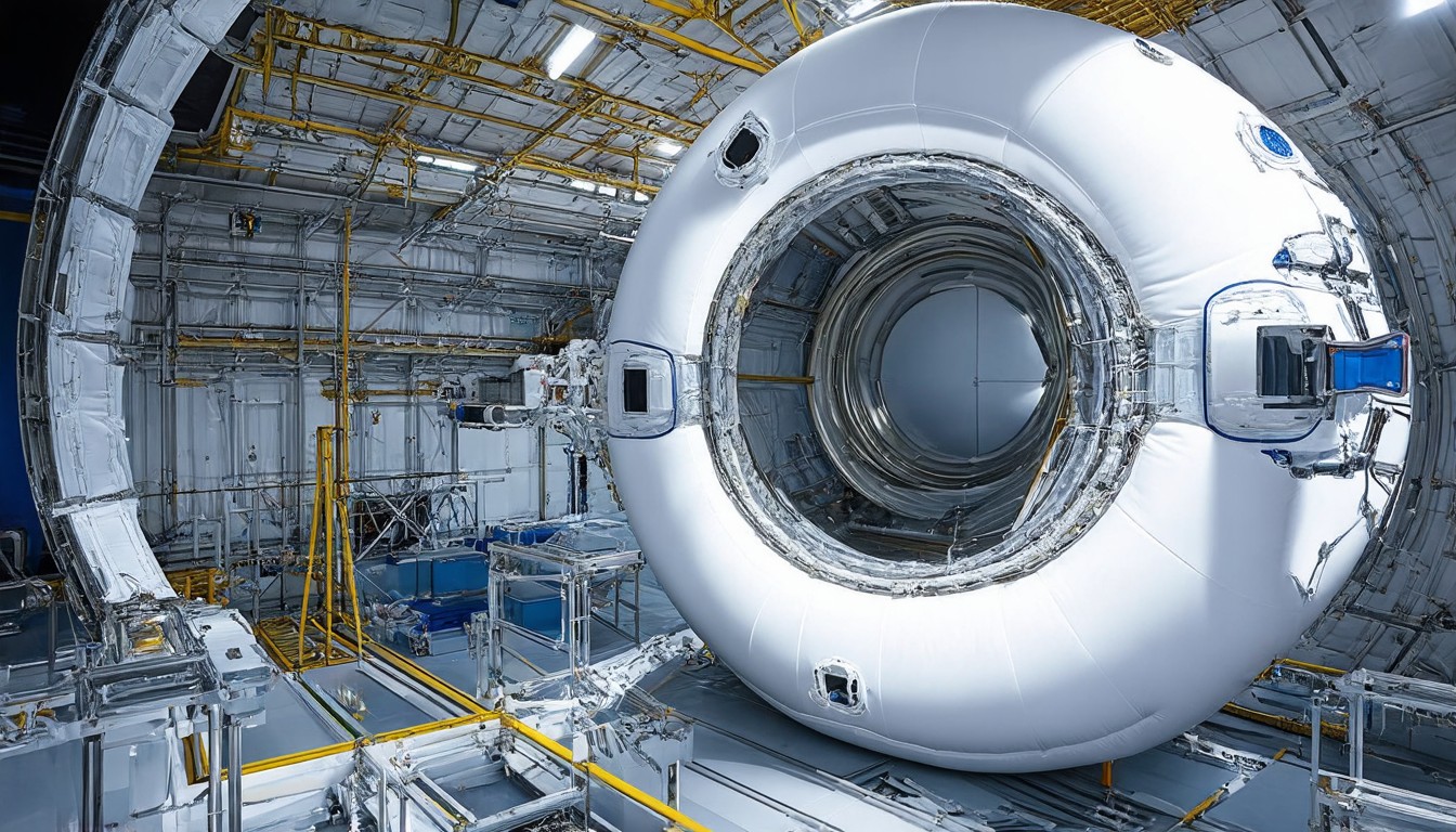 Inflatable space stations, Out Loud