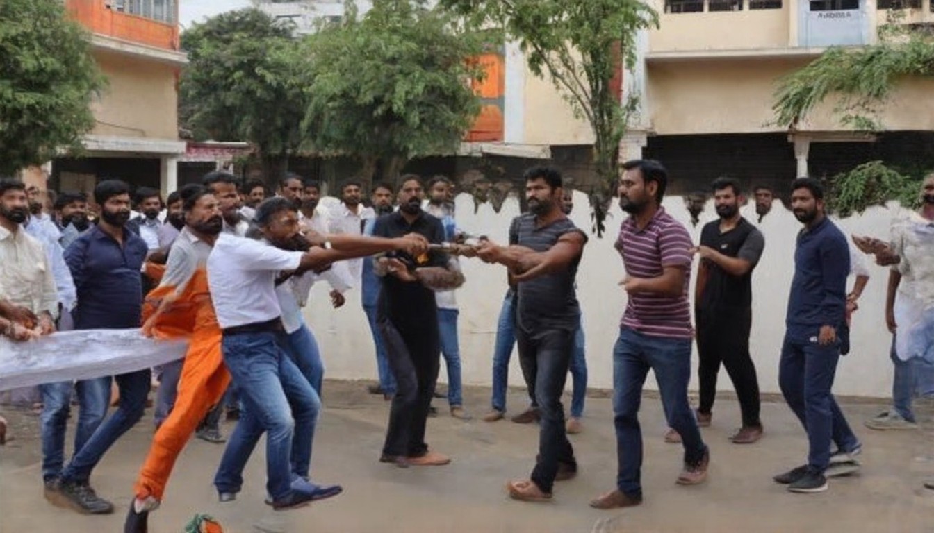 Viral Uttam Nagar video: Man hurling abuses and calling for violence against Muslims is a BJP functionary